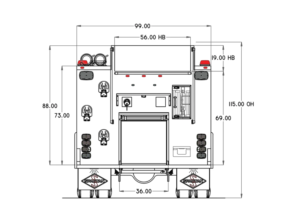 Spartan S-180 Pumper Model 2108