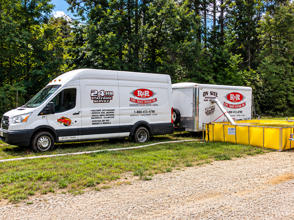 R&R Fire Trucks Mobile Service Vehicle